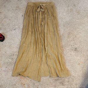 Andi bagus front tie coverup gaia skirt